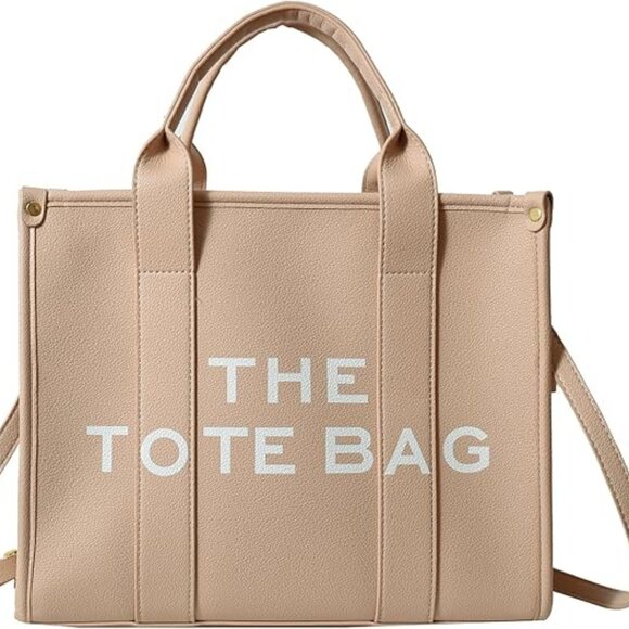 The Tote bag To for Women, Leather  Muddy gray #763 - Picture 1 of 9